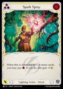 Spark Spray (Yellow) (Regular) - First Strike: Aurora (Common) [AUR-022]