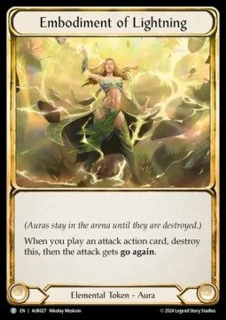 Embodiment of Lightning (Regular) - First Strike: Aurora (Token) [AUR-027]