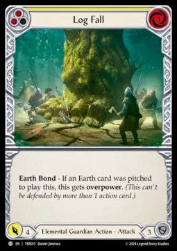 Log Fall (Yellow) (Regular) - First Strike: Terra (Common) [TER-015]