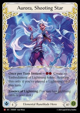 Aurora, Shooting Star (Regular) - Rosetta (Majestic) [ROS-007]