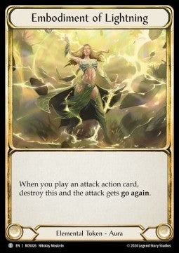 Embodiment of Lightning (Regular) - Rosetta (Token) [ROS-026]