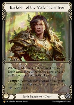 Barkskin of the Millennium Tree (Cold Foil) - Rosetta (Legendary) [ROS-028]