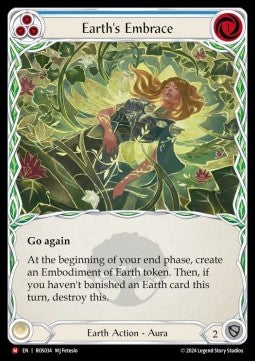 Earth's Embrace (Rainbow Foil) - Rosetta (Majestic) [ROS-034]