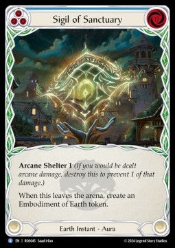 Sigil of Sanctuary (Regular) - Rosetta (Rare) [ROS-045]