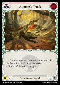 Autumn's Touch (Red) (Regular) - Rosetta (Common) [ROS-046]