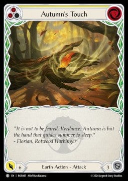 Autumn's Touch (Yellow) (Regular) - Rosetta (Common) [ROS-047]