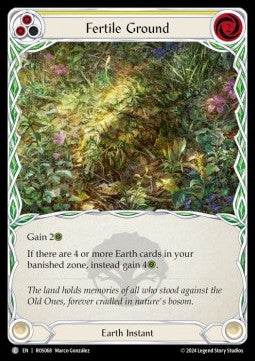 Fertile Ground (Yellow) (Regular) - Rosetta (Common) [ROS-068]