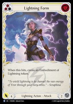Lightning Form (Yellow) (Regular) - Rosetta (Rare) [ROS-083]