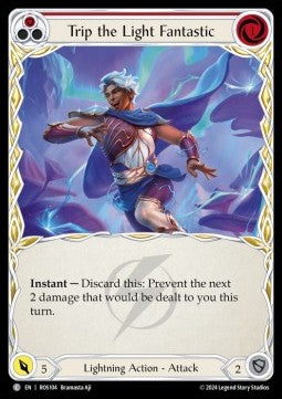 Trip the Light Fantastic (Red) (Rainbow Foil) - Rosetta (Common) [ROS-104]