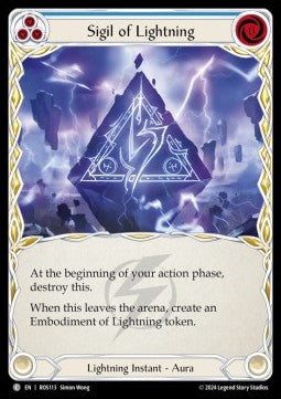 Sigil of Lightning (Regular) - Rosetta (Common) [ROS-113]
