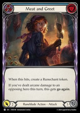 Meat and Greet (Blue) (Regular) - Rosetta (Common) [ROS-148]