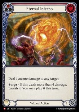 Eternal Inferno (Rainbow Foil) - Rosetta (Majestic) [ROS-167]