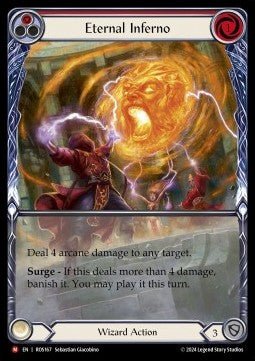 Eternal Inferno (Extended Art Rainbow Foil) - Rosetta (Majestic) [ROS-167]