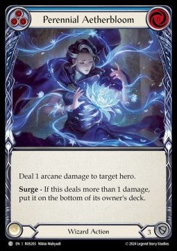 Perennial Aetherbloom (Blue) (Regular) - Rosetta (Common) [ROS-203]