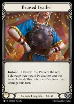 Bruised Leather (Cold Foil) - Rosetta (Common) [ROS-213]