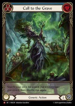 Call to the Grave (Extended Art Rainbow Foil) - Rosetta (Majestic) [ROS-218]
