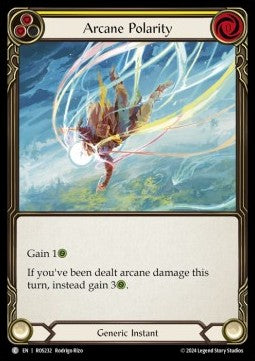 Arcane Polarity (Yellow) (Regular) - Rosetta (Common) [ROS-232]