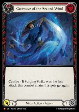Gustwave of the Second Wind (Rainbow Foil) - Rosetta (Majestic) [ROS-245]