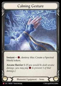 Calming Gesture (Cold Foil) - Rosetta (Majestic) [ROS-250]
