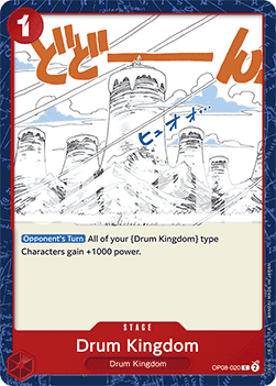 Drum Kingdom (OP08-020) - Two Legends (Common) [OP08-020]