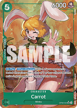 Carrot (OP08-023) (V.2) - Two Legends (Alternate Art) [OP08-023]