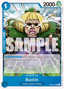 Buckin (OP08-051) - Two Legends (Common) [OP08-051]