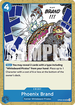 Phoenix Brand (OP08-055) - Two Legends (Uncommon) [OP08-055]