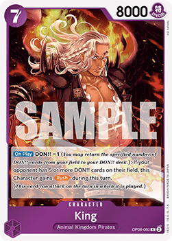 King (OP08-060) - Two Legends (Rare) [OP08-060]