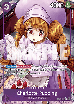 Charlotte Pudding (OP08-067) (V.2) - Two Legends (Alternate Art) [OP08-067]
