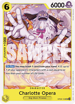 Charlotte Opera (OP08-102) - Two Legends (Uncommon) [OP08-102]