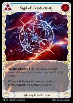 Sigil of Conductivity (Extended Art Rainbow Foil) - LGS Promos (Promo) [LGS-324]