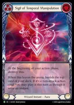 Sigil of Temporal Manipulation (Extended Art Rainbow Foil) - LGS Promos (Promo) [LGS-328]