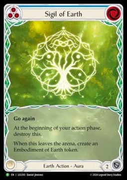 Sigil of Earth (Extended Art Rainbow Foil) - LGS Promos (Promo) [LGS-310]