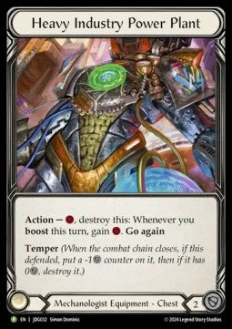 Heavy Industry Power Plant (Cold Foil) - Judge Promos (Promo) [JDG-032]