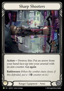 Sharp Shooters (Cold Foil) - Judge Promos (Promo) [JDG-033]