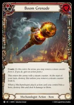 Boom Grenade (Red) (Regular) - Armory Deck: Dash I/O (Common) [AIO-015]
