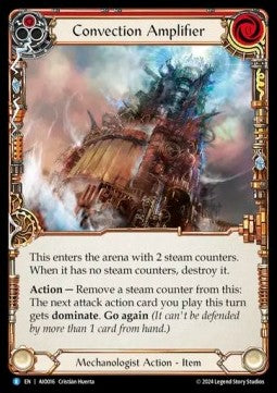 Convection Amplifier (Regular) - Armory Deck: Dash I/O (Rare) [AIO-016]
