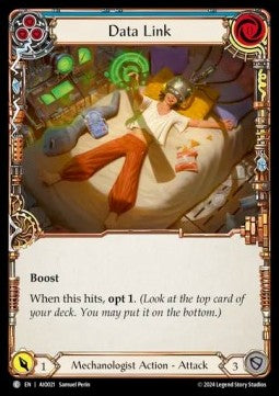 Data Link (Blue) (Regular) - Armory Deck: Dash I/O (Common) [AIO-021]