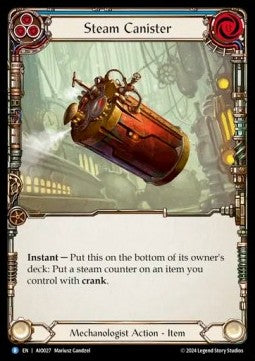 Steam Canister (Regular) - Armory Deck: Dash I/O (Rare) [AIO-027]