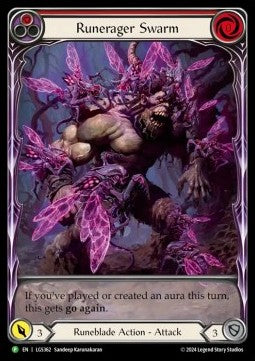 Runerager Swarm (Red) (Extended Art Rainbow Foil) - LGS Promos (Promo) [LGS-362]