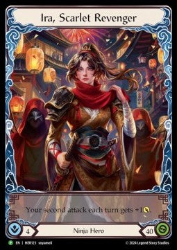 Ira, Scarlet Revenger (Rainbow Foil) - Hero Promos (Promo) [HER-123]