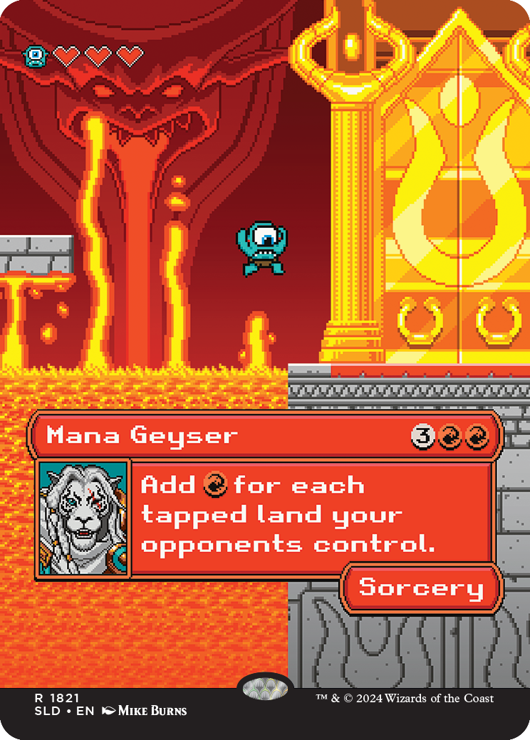 Mana Geyser - Secret Lair Drop Series: Extra Life (Rare) [SLDXL-1821]