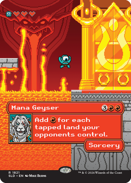 Mana Geyser - Secret Lair Drop Series: Extra Life (Rare) [SLDXL-1821]