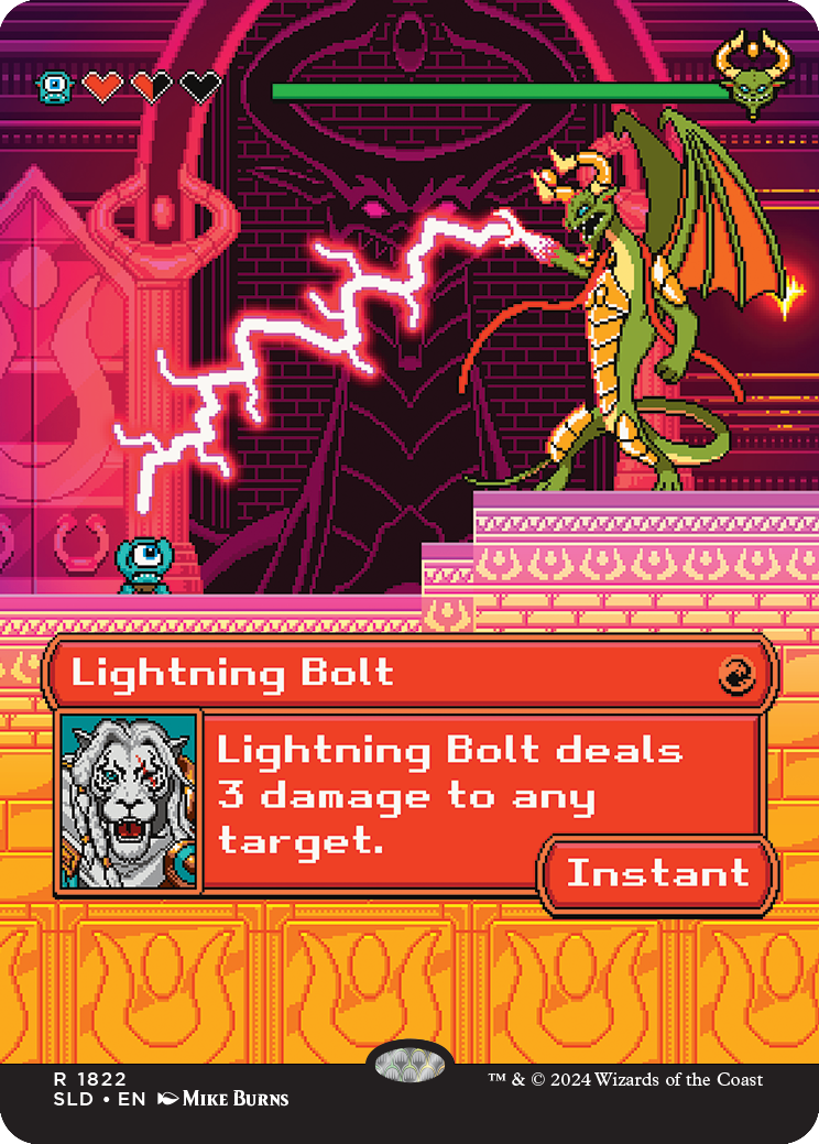 Lightning Bolt - Secret Lair Drop Series: Extra Life (Rare) [SLDXL-1822]