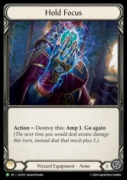 Hold Focus (Rainbow Foil) - LGS Promos (Promo) [LGS-318]