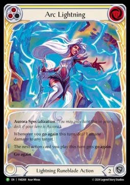 Arc Lightning (Extended Art Rainbow Foil) - FAB Promos (Promo) [FAB-267]