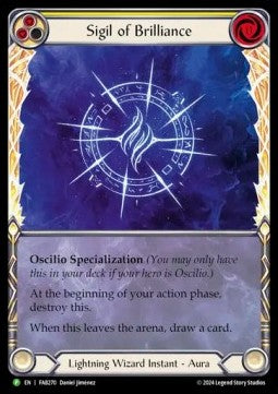 Sigil of Brilliance (Extended Art Rainbow Foil) - FAB Promos (Promo) [FAB-269]