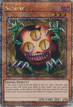 Sangan (V.2 - Quarter Century Secret Rare) - Quarter Century Bonanza (Quarter Century Secret Rare) [RA03-089]