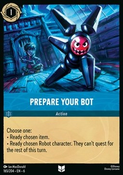 Prepare Your Bot - Azurite Sea (Uncommon) [6AZS-165]
