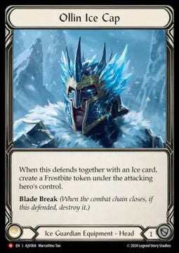 Ollin Ice Cap (Rainbow Foil) - Armory Deck Origins: Jarl Vetreidi (Majestic) [AJV-004]